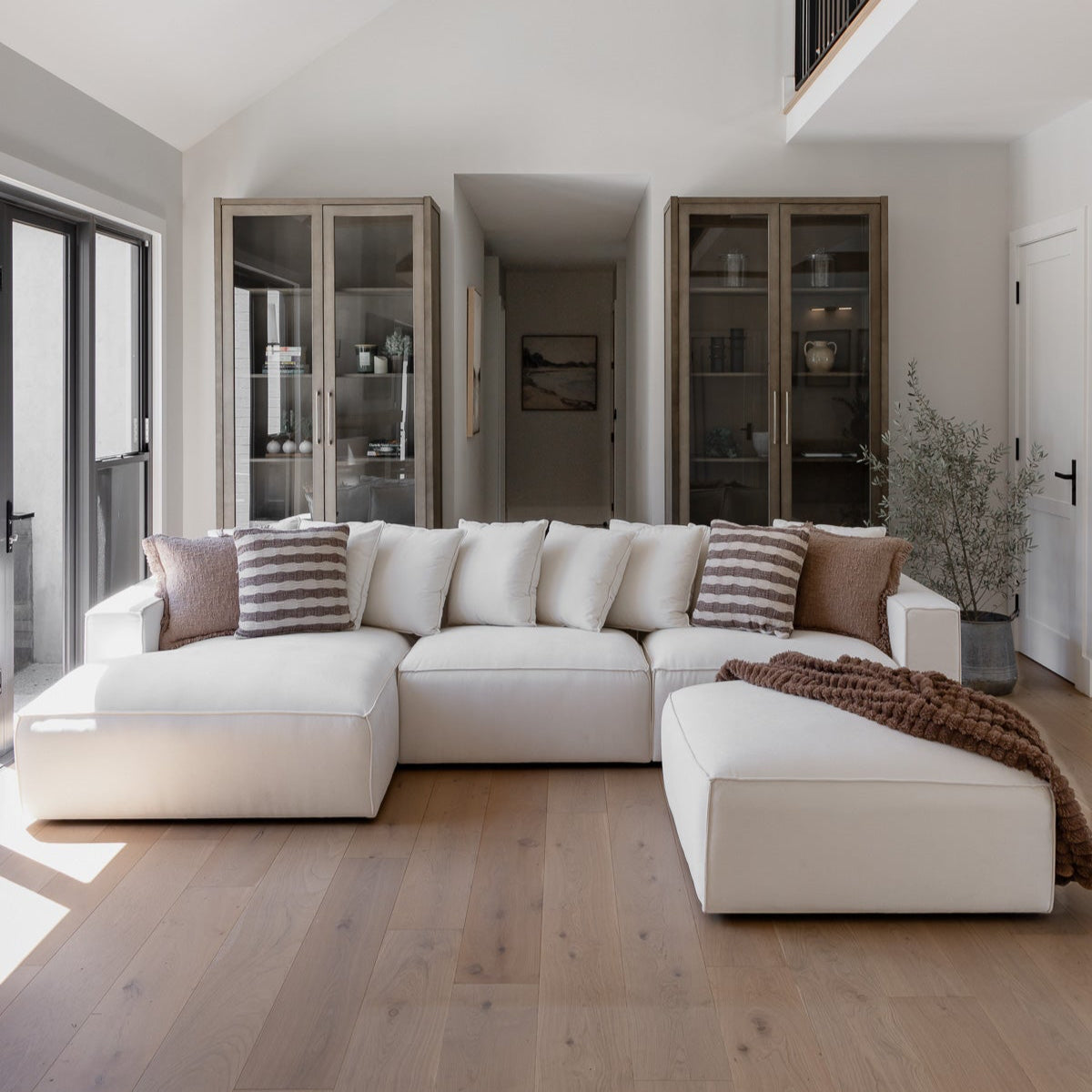 Canapé en tissu - Velora Mylk