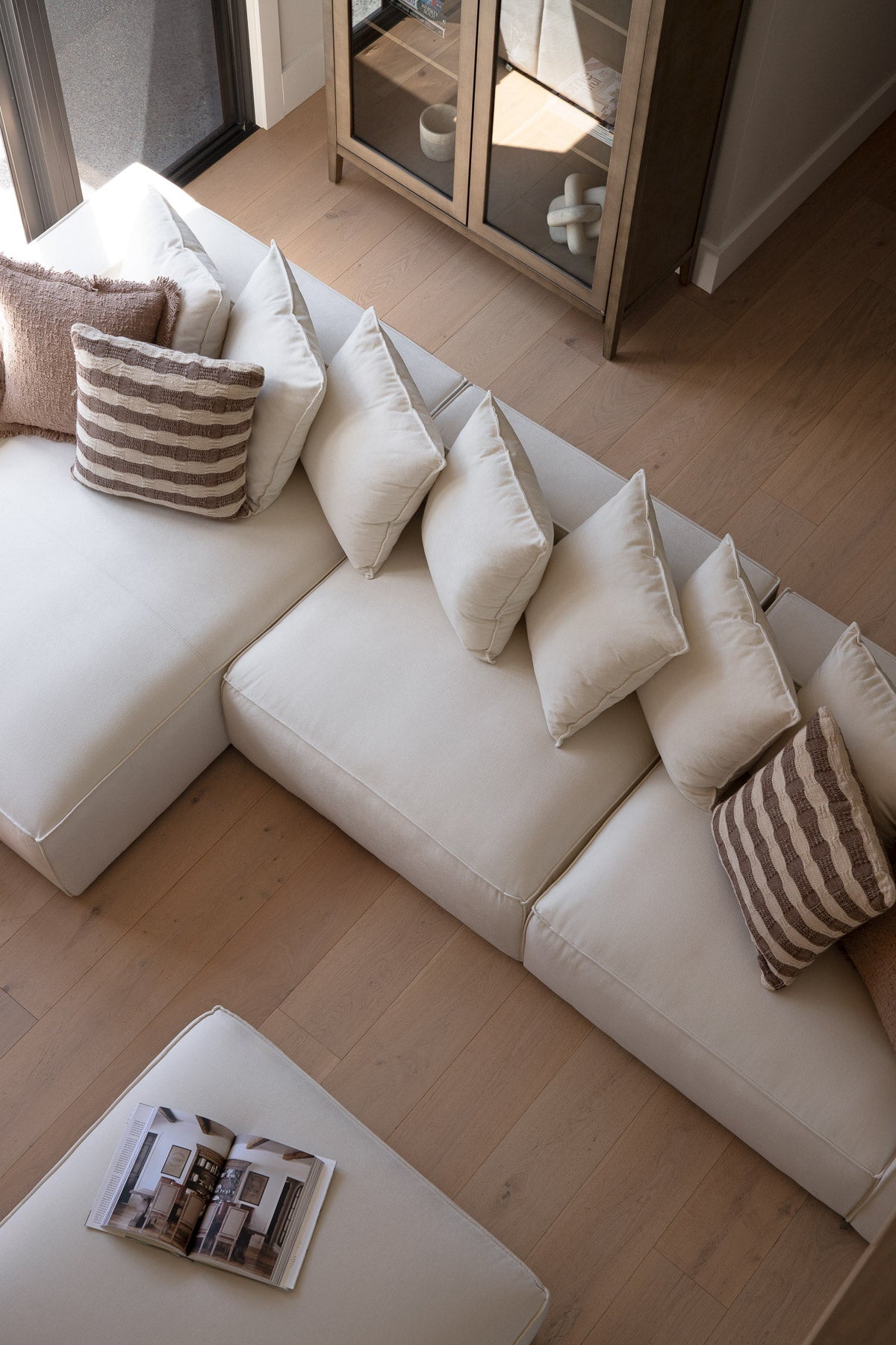 Canapé en tissu - Velora Mylk