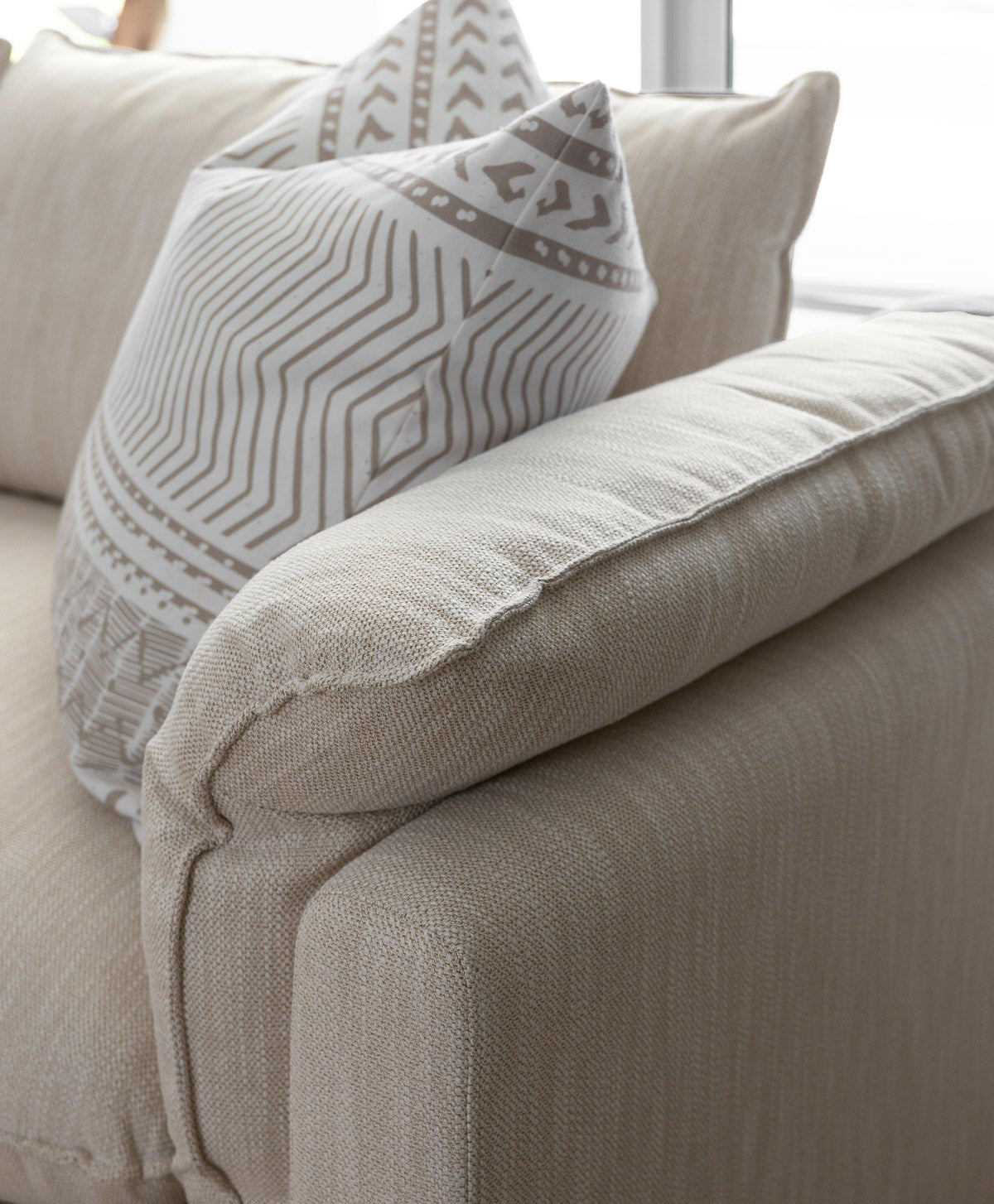 Canapé en tissu - Sable doux