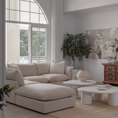 Canapé en tissu - Sable doux