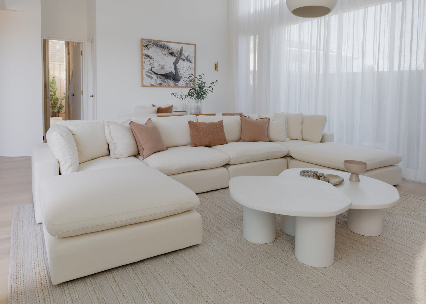 Canapé modulable - Sol Ivory