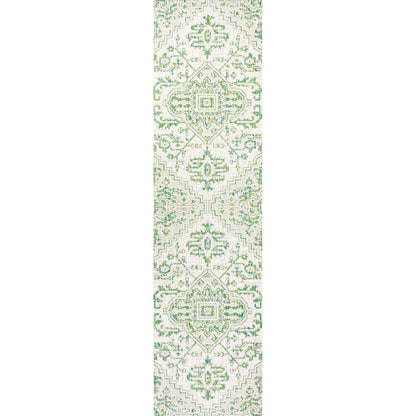 JONATHAN Y Charleston Medallion Indoor/Outdoor Area Rug