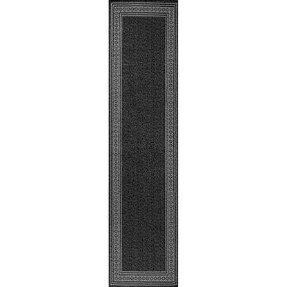 JONATHAN Y Havana Classic Diamond Border Indoor/Outdoor Area Rug
