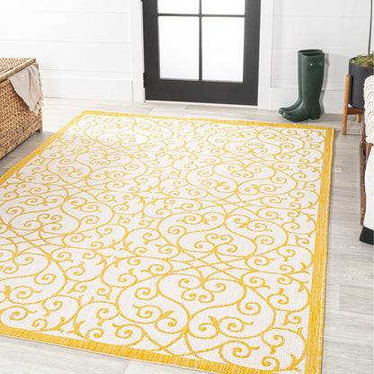 JONATHAN Y Ourika Textured Weave Indoor/Outdoor Area Rug