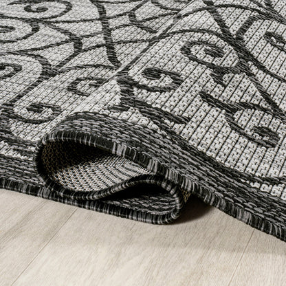 JONATHAN Y Ourika Textured Weave Indoor/Outdoor Area Rug