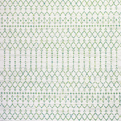 JONATHAN Y Trebol Moroccan Geometric Textured Weave Indoor/Outdoor Area Rug