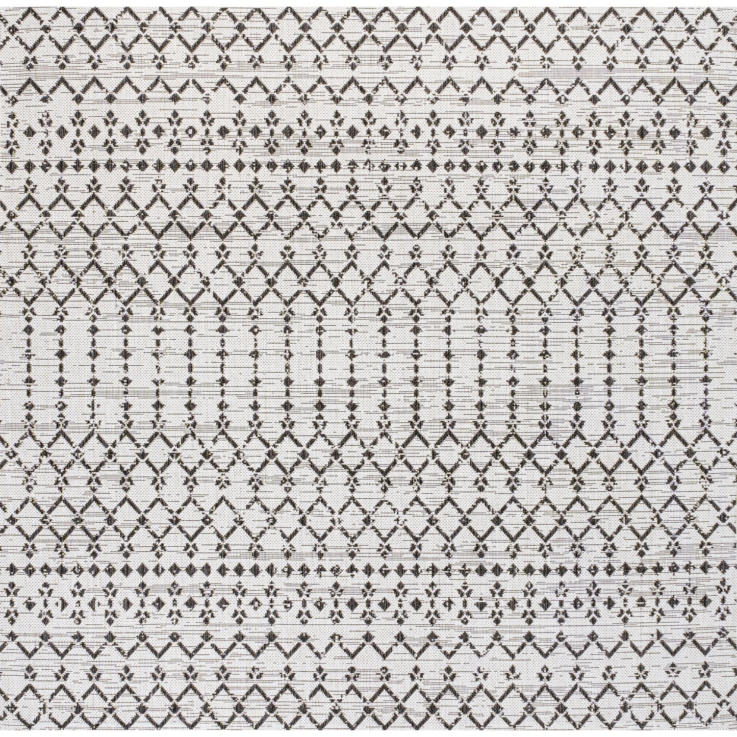 JONATHAN Y Trebol Moroccan Geometric Textured Weave Indoor/Outdoor Area Rug