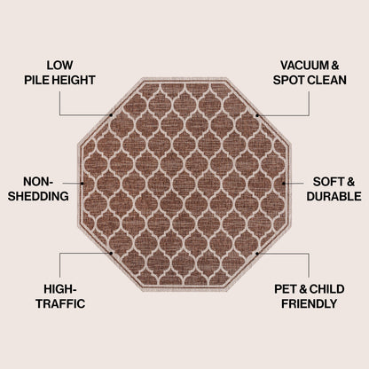 JONATHAN Y Zinnia Textured Weave Indoor/Outdoor Area Rug