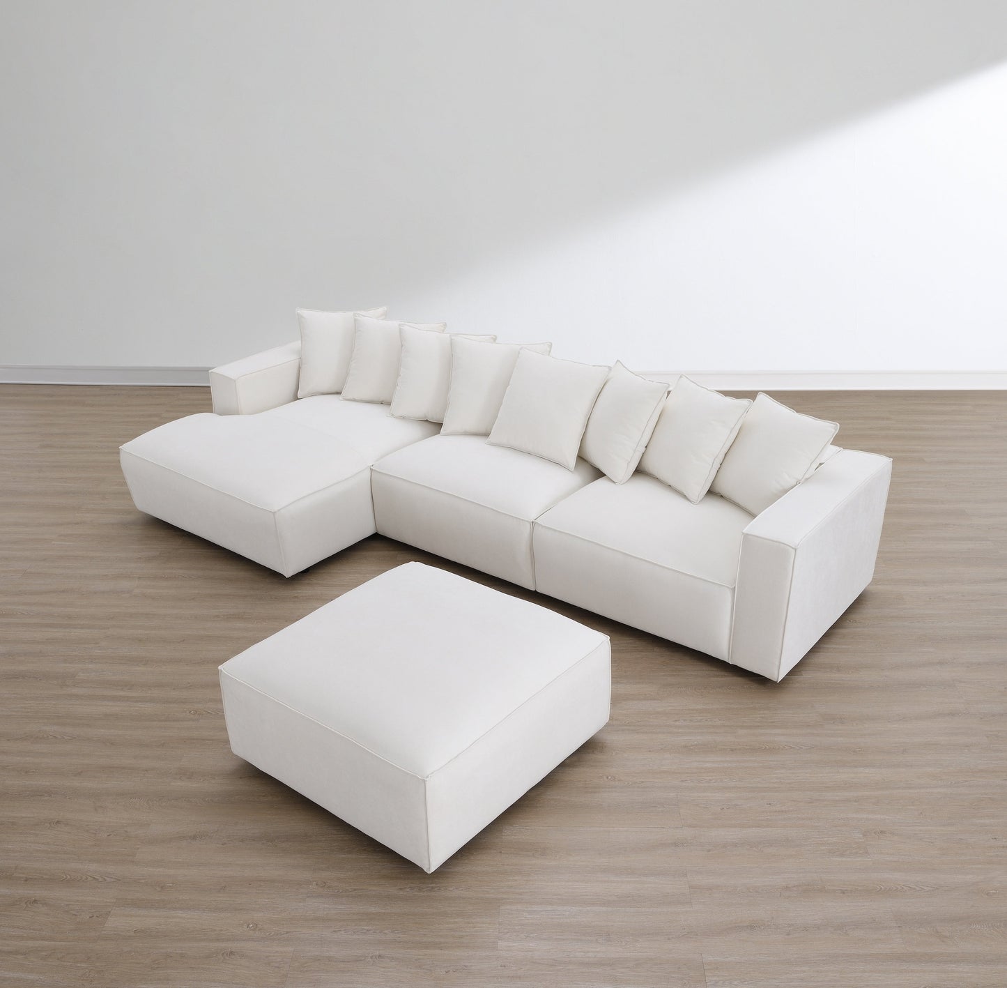 Canapé en tissu - Velora Mylk