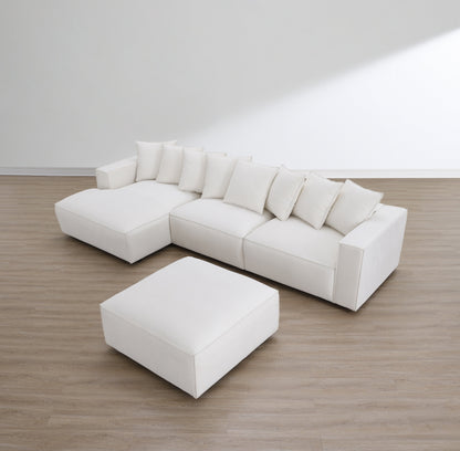 Canapé en tissu - Velora Mylk