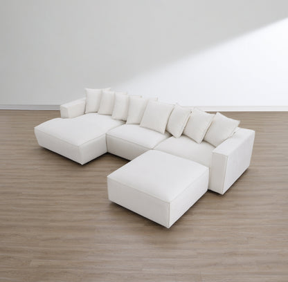 Canapé en tissu - Velora Mylk