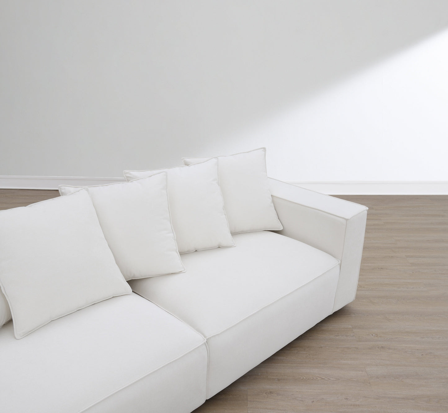 Canapé en tissu - Velora Mylk