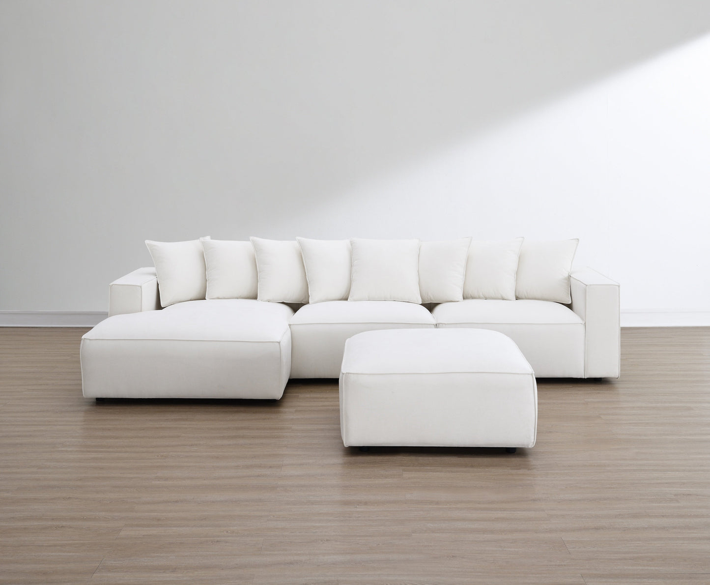 Canapé en tissu - Velora Mylk