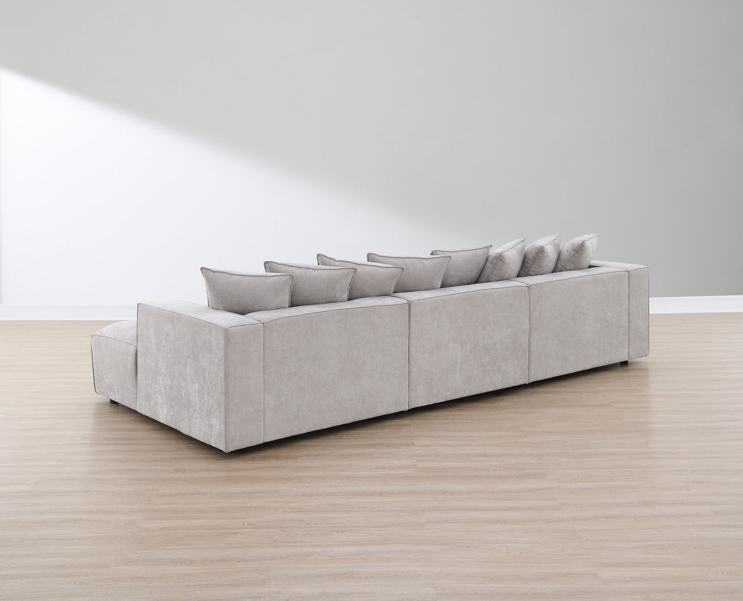 Canapé en tissu - Velora Écru