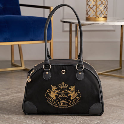 Sac de transport pour animaux de compagnie Juicy Couture Give Me Treats - Sac de voyage élégant