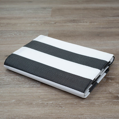 Lalune Beach Stripe Indoor Outdoor Area Rug