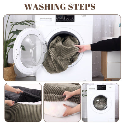 Lit géant pour chien (71 x 48 x 14 cm) - Grand lit pour chien (adultes) - Lavable