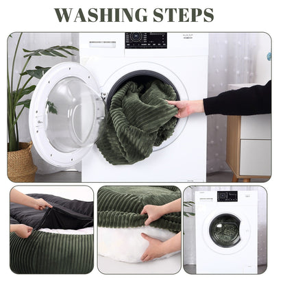 Lit géant pour chien (71 x 48 x 14 cm) - Grand lit pour chien (adultes) - Lavable