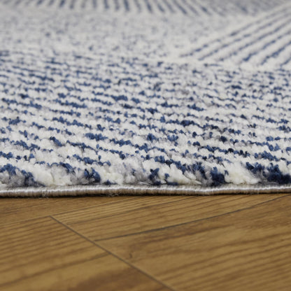 Larsen Modern Varied Stripes Area Rug