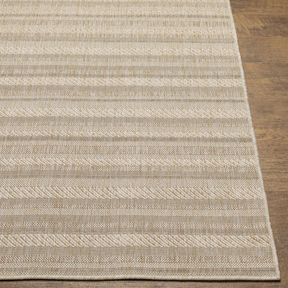 Livabliss Eagean Bohemian Stripe Outdoor Area Rug