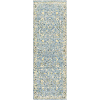 Tapis traditionnel floral et botanique Livabliss Erin revisité