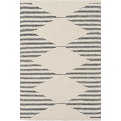 Tapis touffeté à la main minimaliste Livabliss Granada à motif losanges