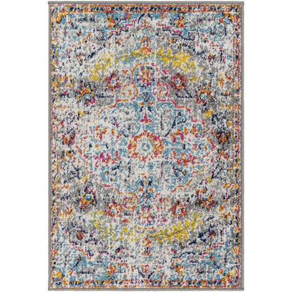 Tapis médaillon traditionnel Livabliss Harput revisité