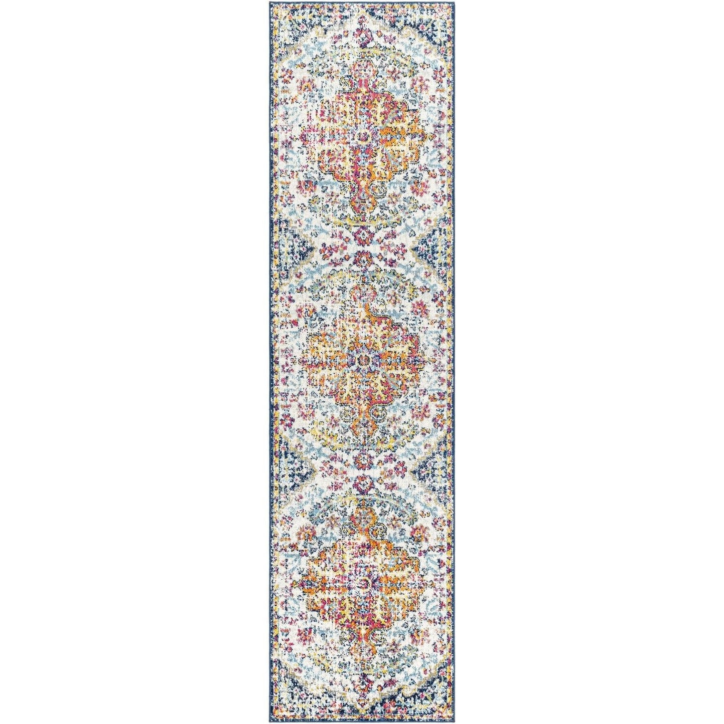 Tapis médaillon traditionnel Livabliss Harput revisité