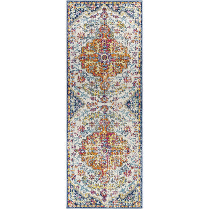 Tapis médaillon traditionnel Livabliss Harput revisité