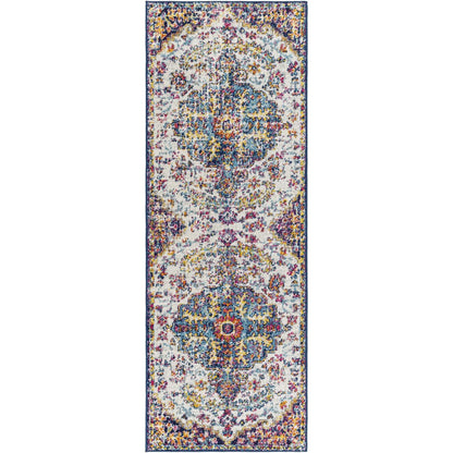Tapis médaillon traditionnel Livabliss Harput revisité