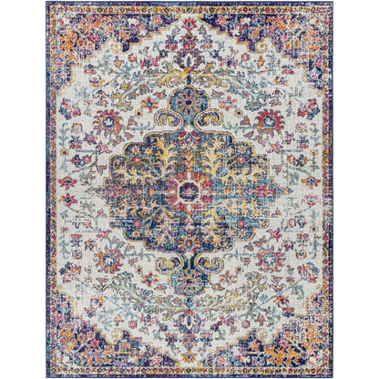 Tapis médaillon traditionnel Livabliss Harput revisité