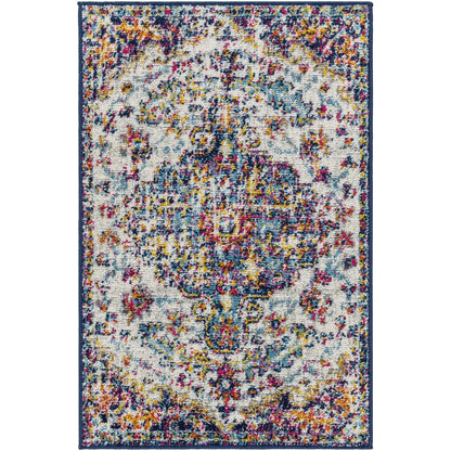 Tapis médaillon traditionnel Livabliss Harput revisité
