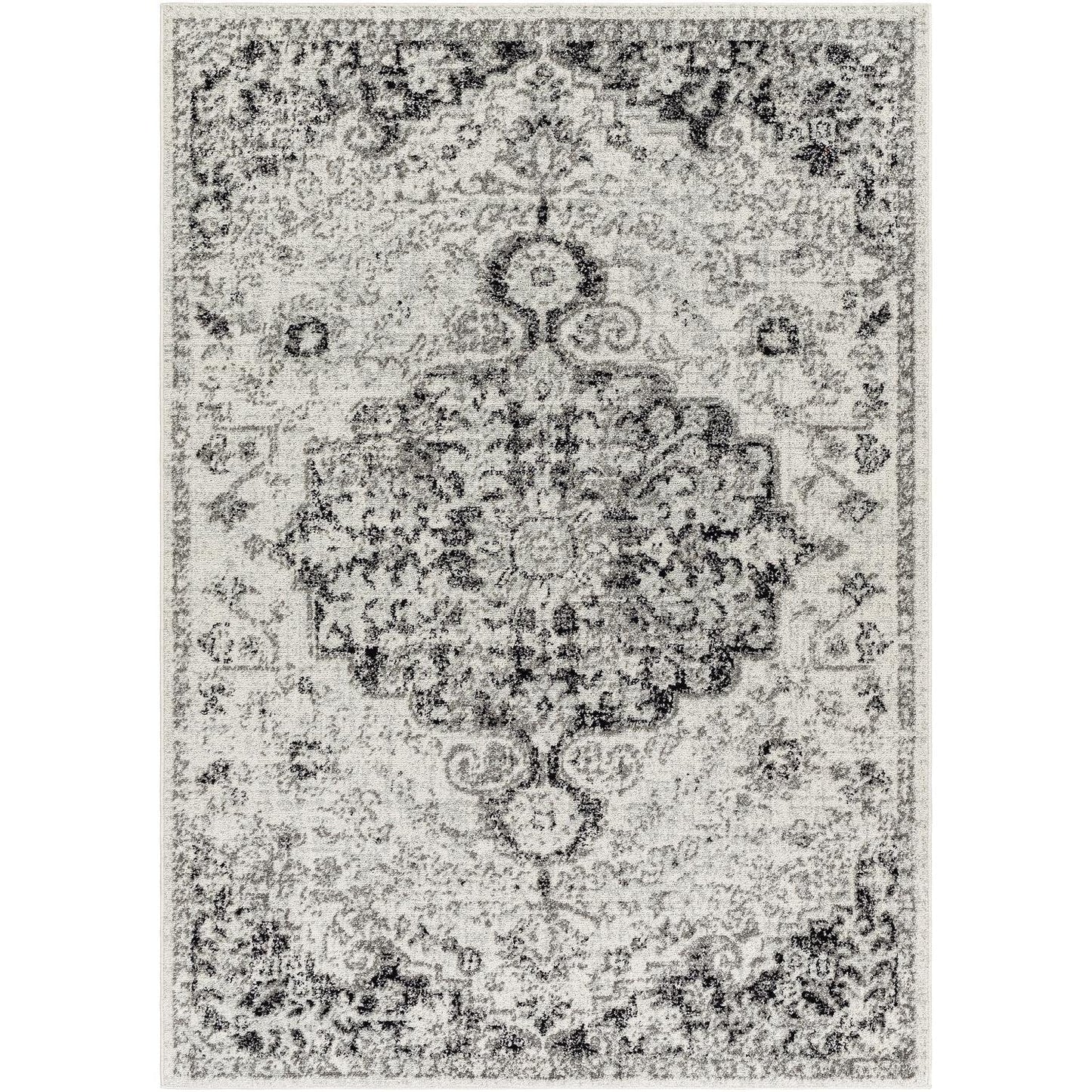 Tapis médaillon traditionnel Livabliss Harput revisité