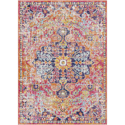 Tapis médaillon traditionnel Livabliss Harput revisité