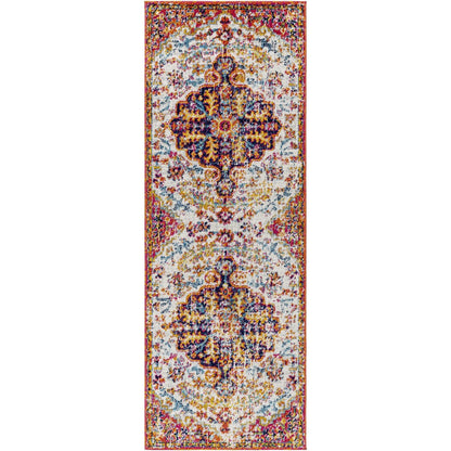 Tapis médaillon traditionnel Livabliss Harput revisité