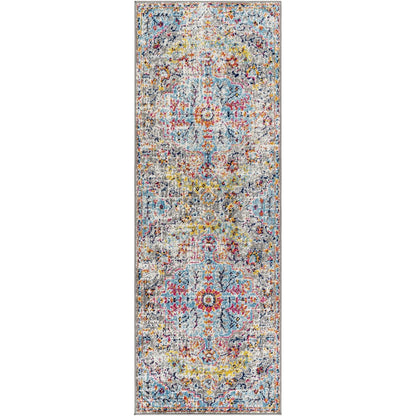 Tapis médaillon traditionnel Livabliss Harput revisité