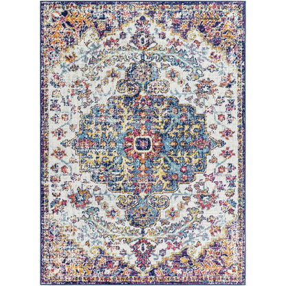 Tapis médaillon traditionnel Livabliss Harput revisité
