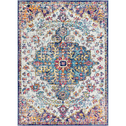Tapis médaillon traditionnel Livabliss Harput revisité