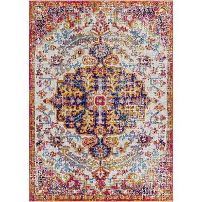 Tapis médaillon traditionnel Livabliss Harput revisité