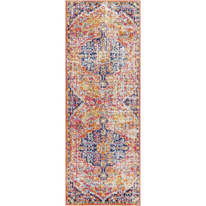 Tapis médaillon traditionnel Livabliss Harput revisité