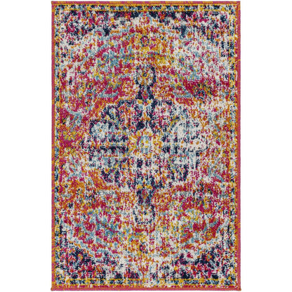 Tapis médaillon traditionnel Livabliss Harput revisité