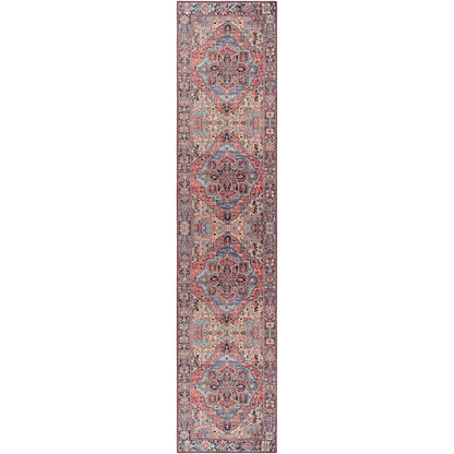 Tapis médaillon traditionnel Livabliss Iris revisité