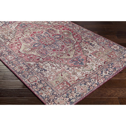 Tapis médaillon traditionnel Livabliss Iris revisité