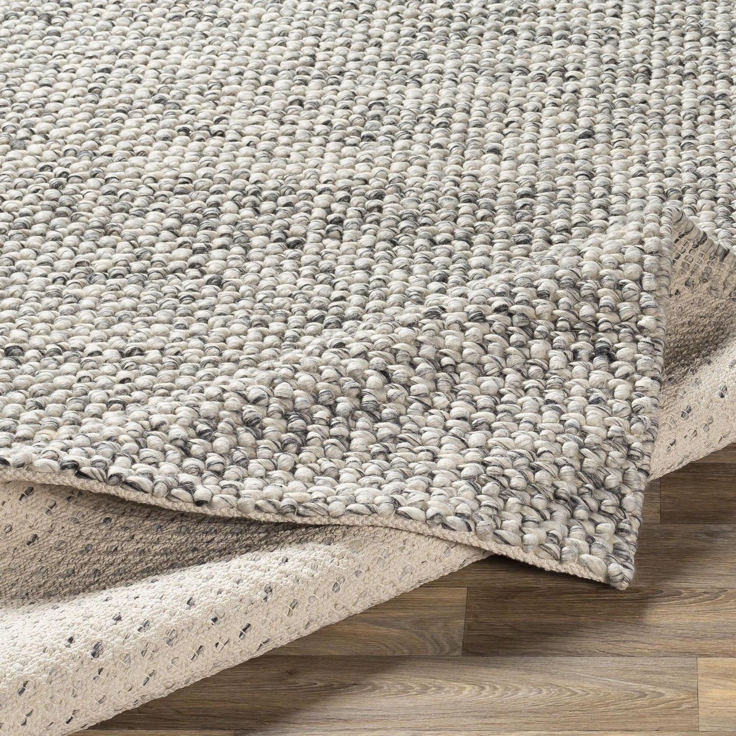 Tapis géométrique scandinave tissé à la main Livabliss Lucerne
