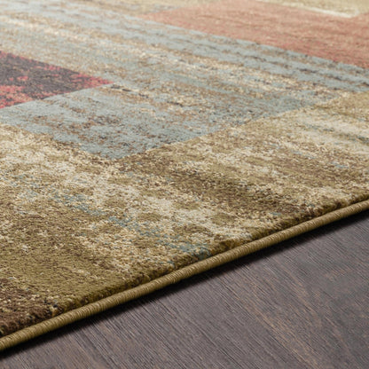 Tapis géométrique Livabliss Riley du milieu du siècle
