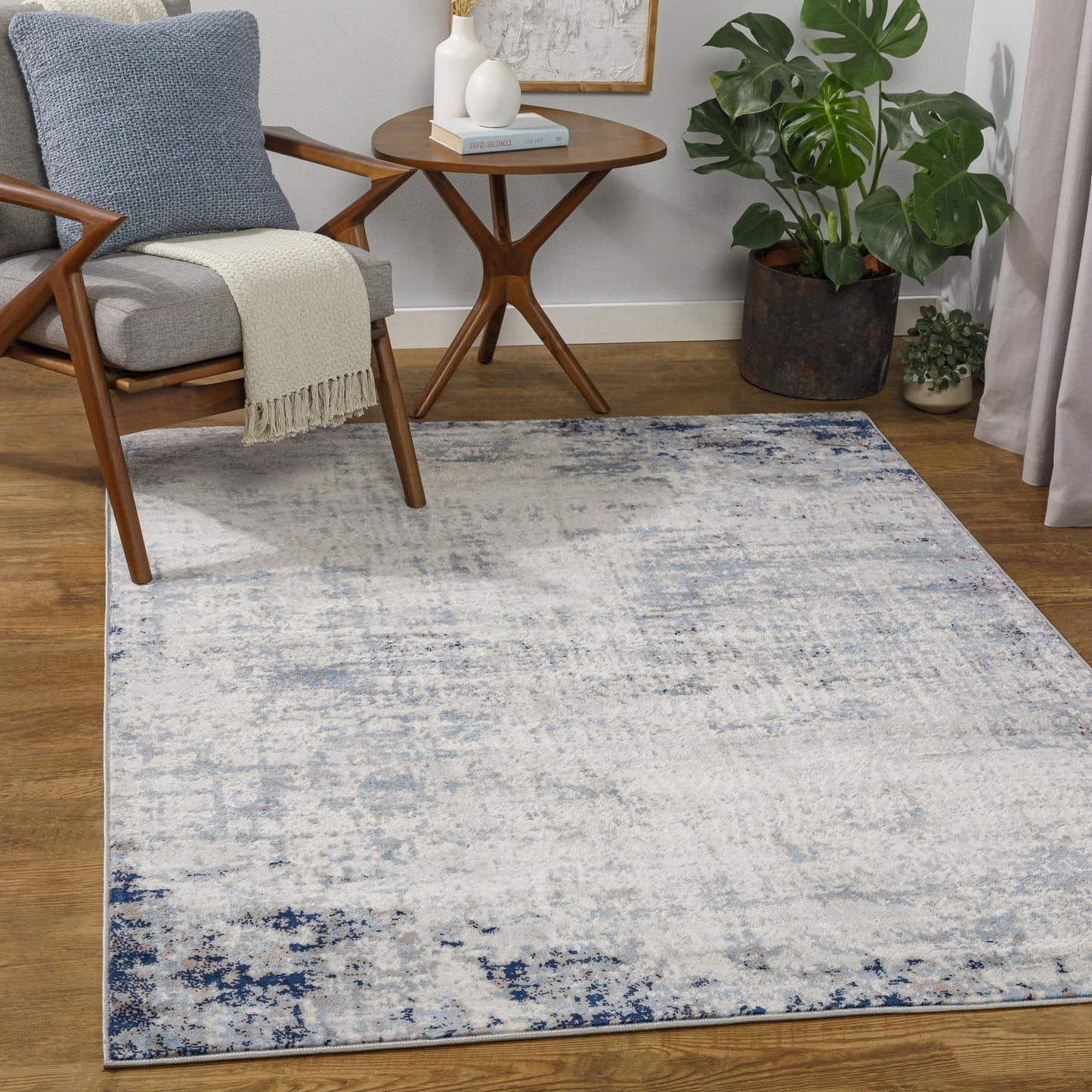 Tapis abstrait minimaliste Livabliss Roma