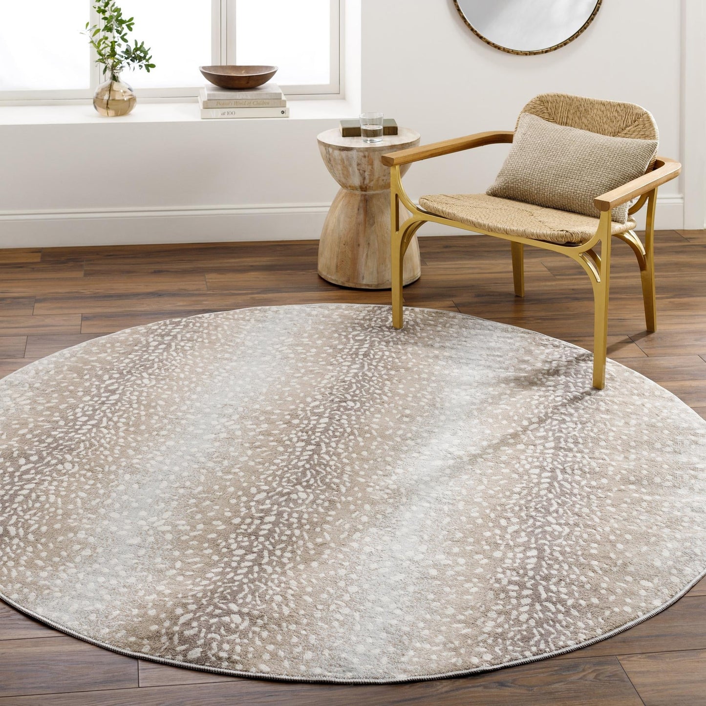 Tapis minimaliste animalier Livabliss Roma