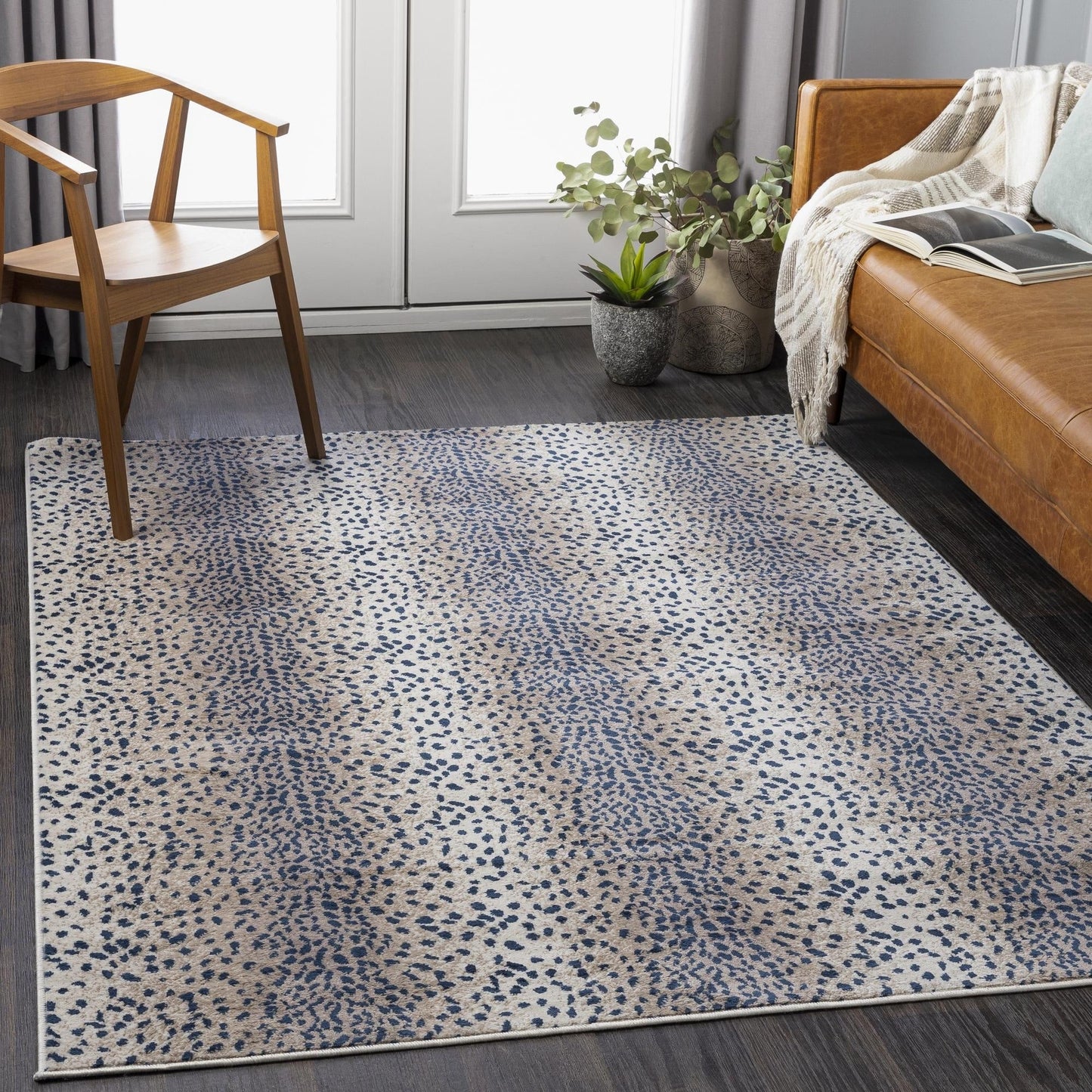 Tapis minimaliste animalier Livabliss Roma