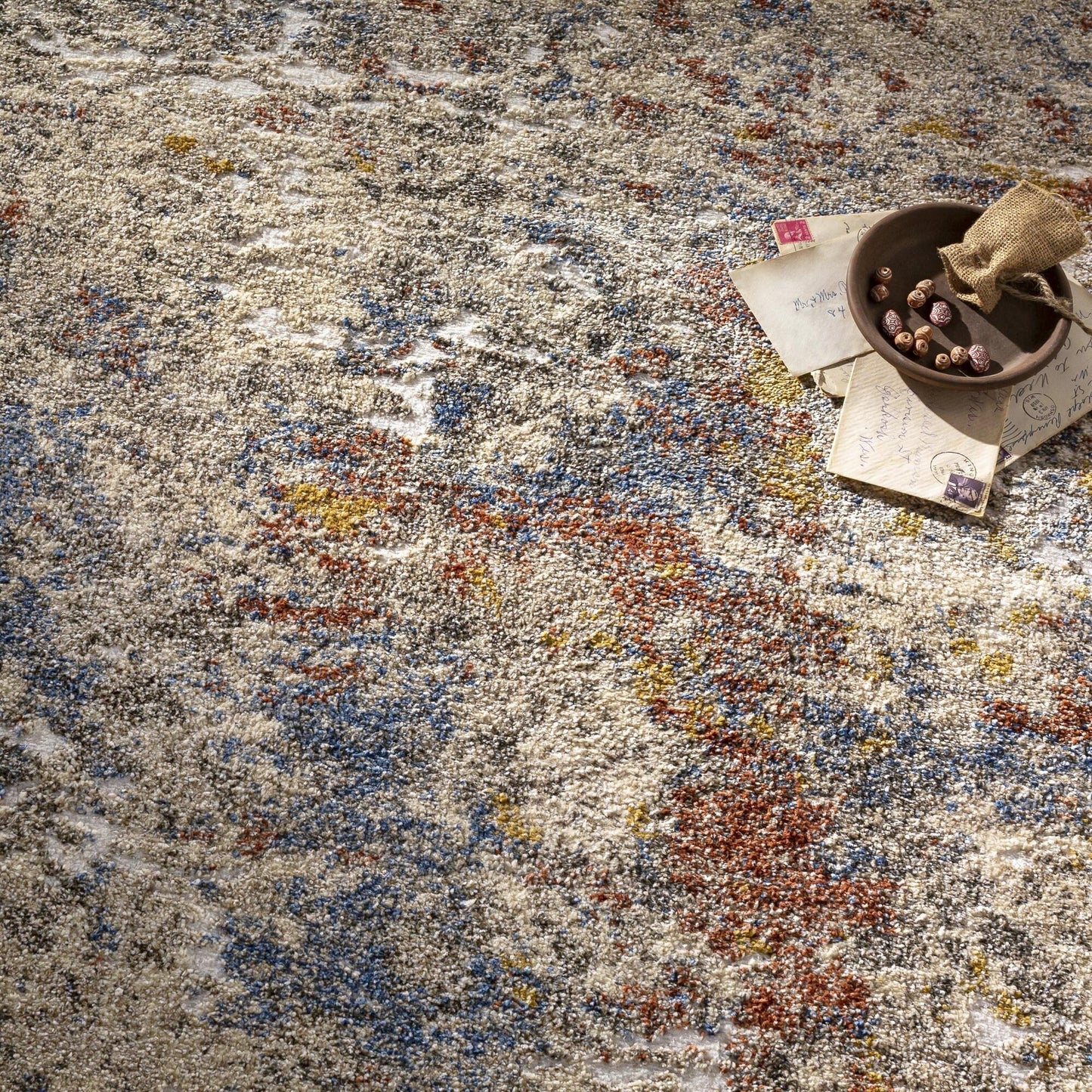 Tapis médaillon Livabliss Tuscany Mid-Century