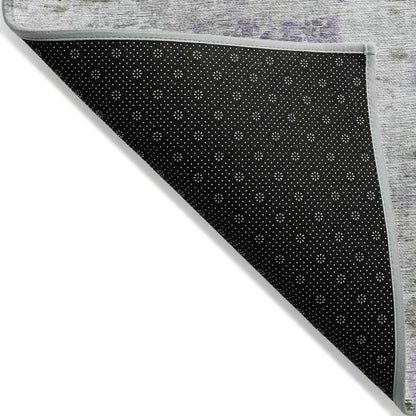 Machine Washable Indoor/ Outdoor Chantille Abstract Modern Rug